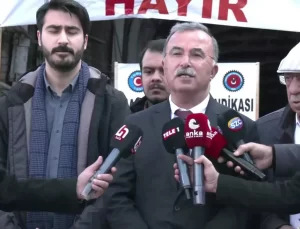 Demokrat Partiden Madencilere Destek