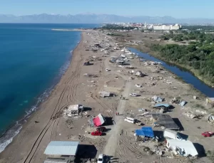 Deniz Kaplumbağalarının Yuvalama Alanında Yıkım Başladı