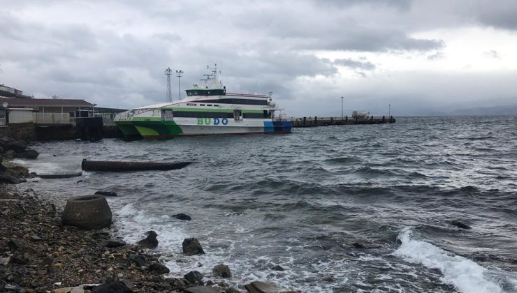 Deniz ulaşımında çok sayıda sefer iptal oldu