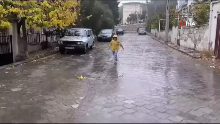 Denizli’ye Aylardır Beklenen Yağmur Geldi