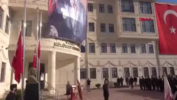 Derik’te Atatürk Anma Töreni