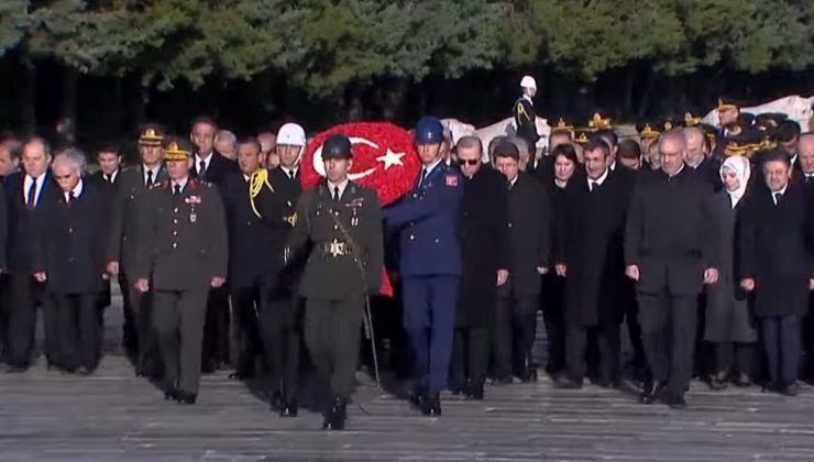 Devlet erkanı Ata’nın huzurunda | Cumhurbaşkanı Erdoğan: Barışın, huzurun hakim olduğu Türkiye’yi inşa edene kadar durmadan yürüyeceğiz