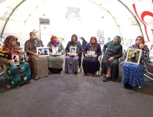 Diyarbakır Anneleri 1904. Günde Evo Nöbeti Tutuyor