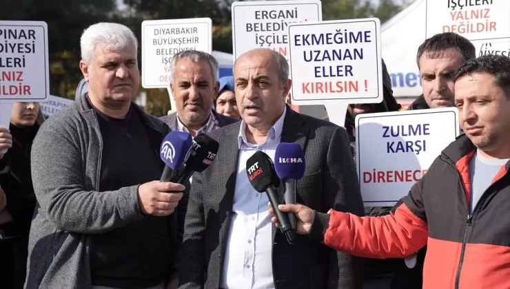 Diyarbakır’da İşçi Eylemi Devam Ediyor