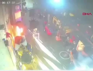 Diyarbakır’da Jeneratör Dükkanında Yangın