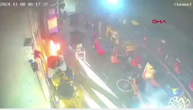 Diyarbakır’da Jeneratör Dükkanında Yangın