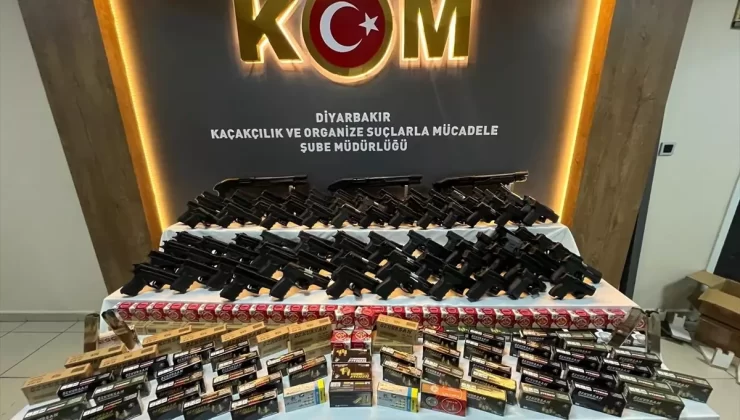 Diyarbakır’da Kaçak Silah Operasyonu