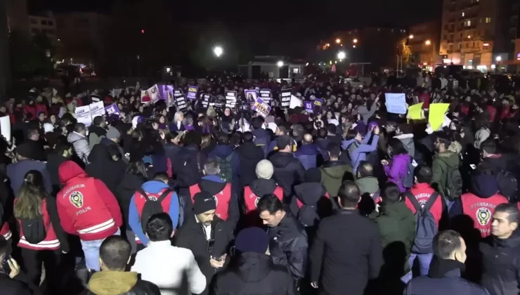 Diyarbakır’da Kadına Yönelik Şiddete Karşı Yürüyüş Düzenlendi