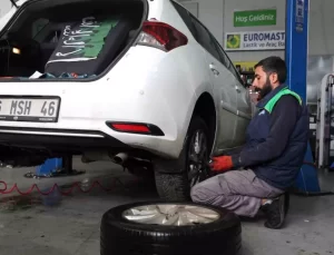 Diyarbakır’da Kış Lastiği Yoğunluğu