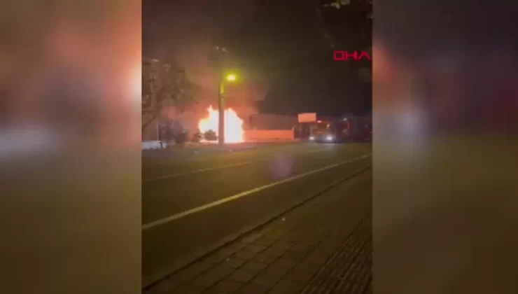 Diyarbakır’da Park Halindeki Araçlar Kundaklandı