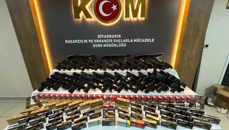 Diyarbakır’da Silah Operasyonu: 2 Tutuklama