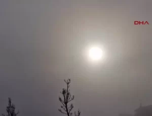 Diyarbakır’da Sis Sürücülere Zor Anlar Yaşattı