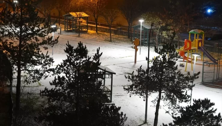 Doğu Anadolu’da Kar Yağışı Etkili Oldu