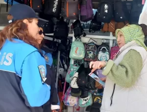 Dolandırıcılara Karşı Broşür Dağıtımı