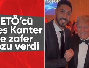 Donald Trump, FETÖ’cü Enes Kanter ile zafer kutlaması yaptı
