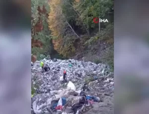 Dörtyol’da Vahşi Depolama Alanındaki Çöpler Titizlikle Toplandı