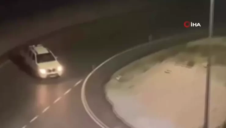 Drift Atan Sürücüye Ceza Kesildi