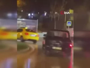 Drift Yapan Kamyonet Sürücüsüne Polis Soruşturması