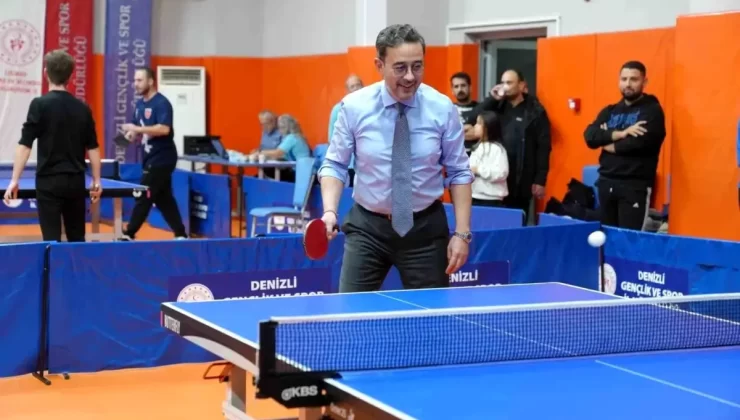 DSO Masa Tenisi Turnuvası Başladı