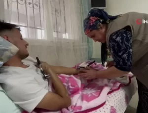 Düğününe bir hafta kala kaza geçirdi