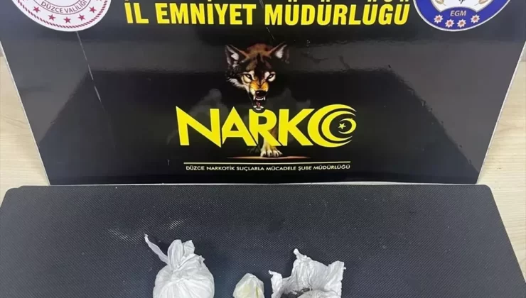 Düzce’de Uyuşturucu Operasyonu: Bir Tutuklama