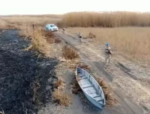 Eber Gölü’nde Yangın Denetimleri Sürüyor