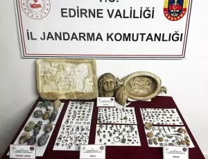 Edirne’de 355 Tarihi Eser Ele Geçirildi