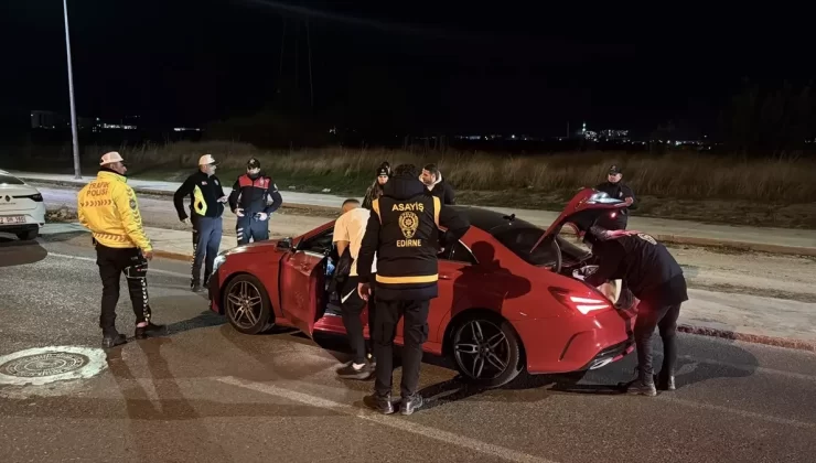 Edirne’de Asayiş ve Trafik Denetimi