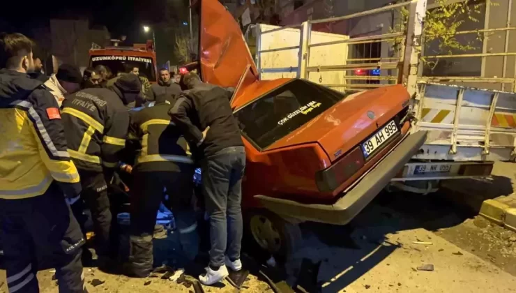 Edirne’de Feci Kaza: Sürücü Kaçtı