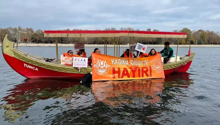Edirne’de Kadın Muhtarlardan Şiddete Karşı Etkinlik