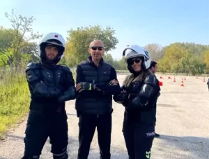 Edirne’de Motosikletli Trafik Polisleri Eğitimi Tamamladı