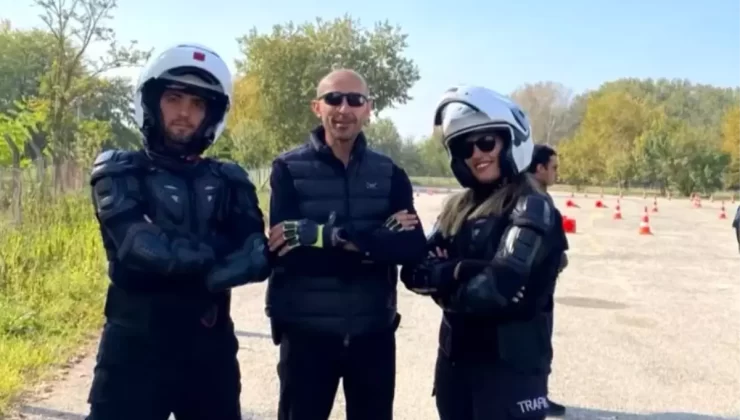 Edirne’de Motosikletli Trafik Polisleri Eğitimi Tamamladı