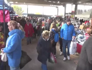 Edirne’de Pazarda Bulgar Alışverişi Artıyor