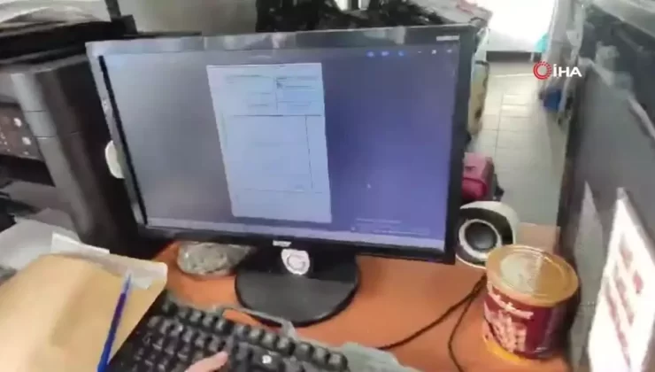 Edirne’de Sahte Plaka Operasyonu: 9 Gözaltı