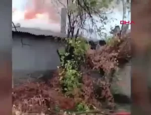 Edirne’de Sobadan Çıkan Yangın Evde Hasara Neden Oldu