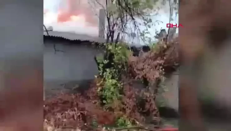 Edirne’de Sobadan Çıkan Yangın Evde Hasara Neden Oldu