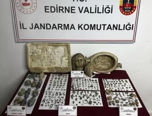 Edirne’de Tarihi Eser Operasyonu