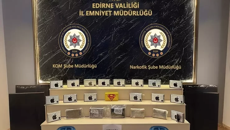 Edirne’de Tırda 24.3 Kilo Kokain Ele Geçirildi