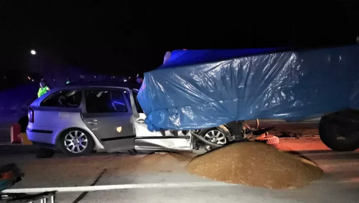 Edirne’de Traktör-Römork Kazasında Bir Kişi Hayatını Kaybetti