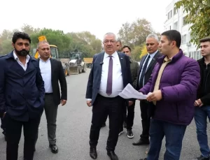 Edremit’te Doğalgaz Ana Hat Döşeme Çalışmaları Başladı