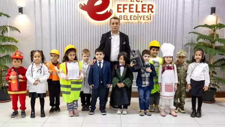 Efeler Belediye Başkanı, Dünya Çocuk Hakları Günü’nde Farkındalık Etkinliği Düzenledi