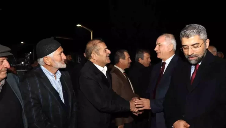 Efkan Ala, Oltu’da Davul-Zurna ile Karşılandı