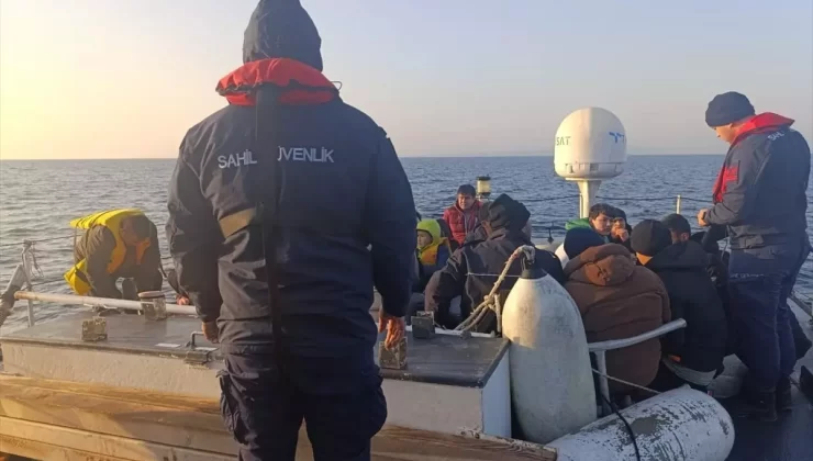 Ege’de 33 Düzensiz Göçmen Yakalandı