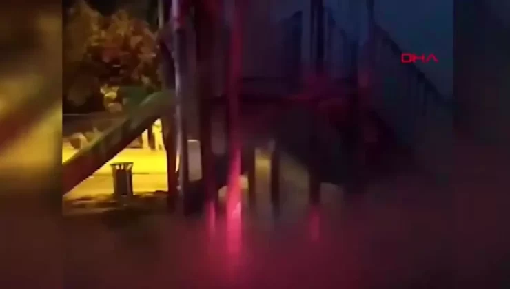 Elazığ’da Çocuk Parkında Yangın