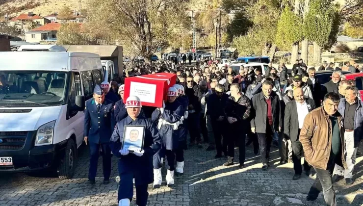 Emekli Astsubay Muzaffer Önder, Son Yolculuğuna Uğurlandı