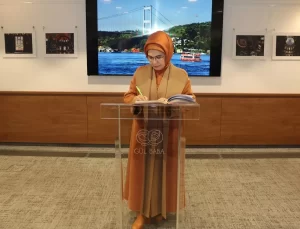 Emine Erdoğan, Budapeşte’de “Gül Baba ve Osmanlı Macaristanı’nda Manevi Miras” kitabının tanıtımına katıldı
