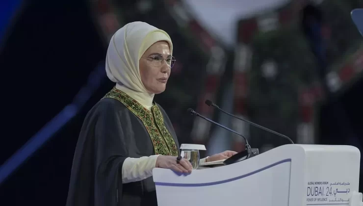 Emine Erdoğan, Dubai Küresel Kadınlar Forumu’nun açılış konuşmasını yaptı Açıklaması