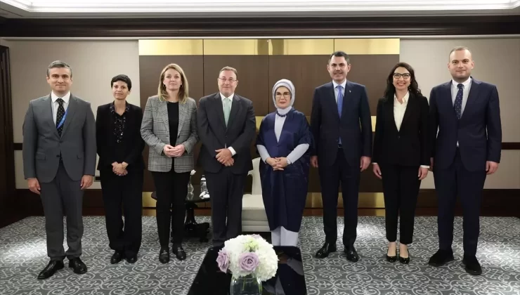 Emine Erdoğan, UNDP İcra Direktörü ile Gıda İsrafı Görüşmesi