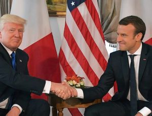 Emmanuel Macron, Donald Trump’ı tebrik etti