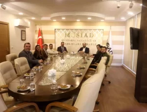 Emniyet Müdürü’nden MÜSİAD’a Ziyaret